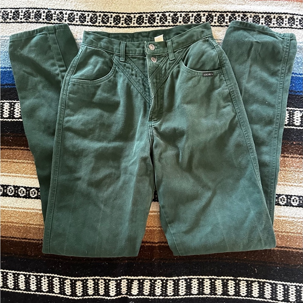 Dark Green Vintage Rockies